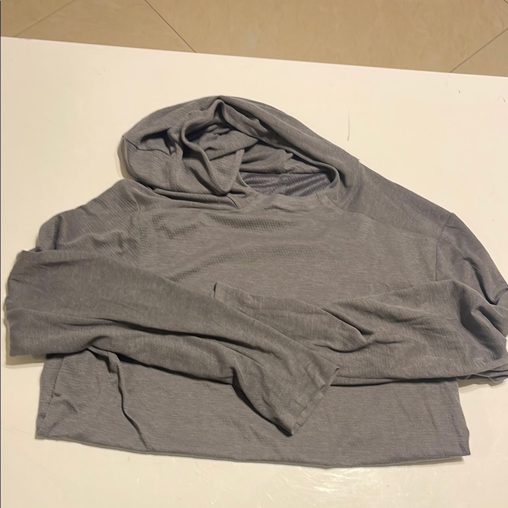 Shift stitch hoodie